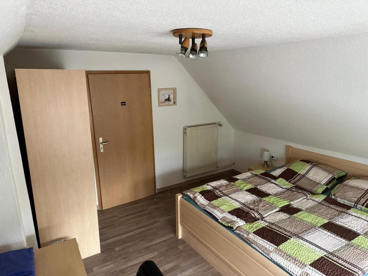 Zentrale Doppelbettzimmer Appartement Nordenham Buitenkant foto