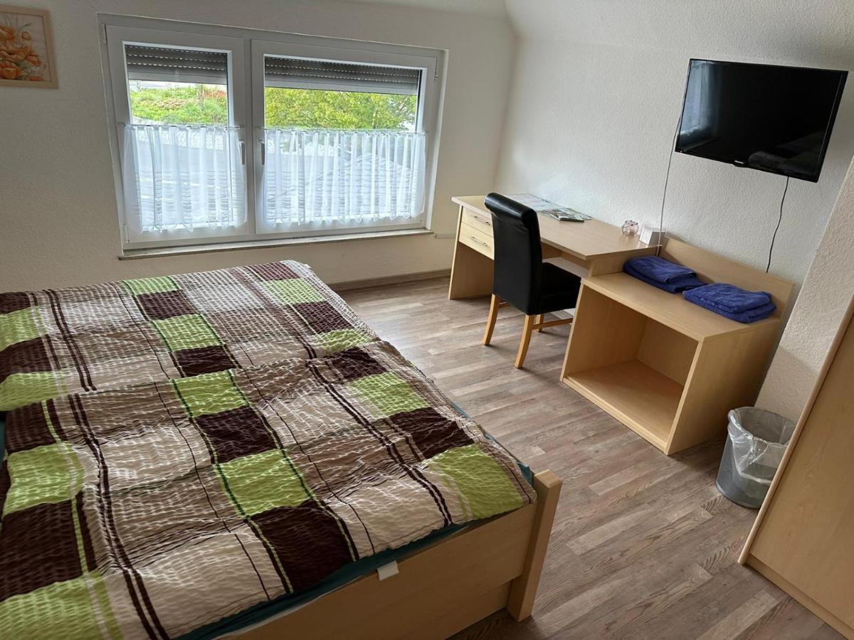 Zentrale Doppelbettzimmer Appartement Nordenham Buitenkant foto